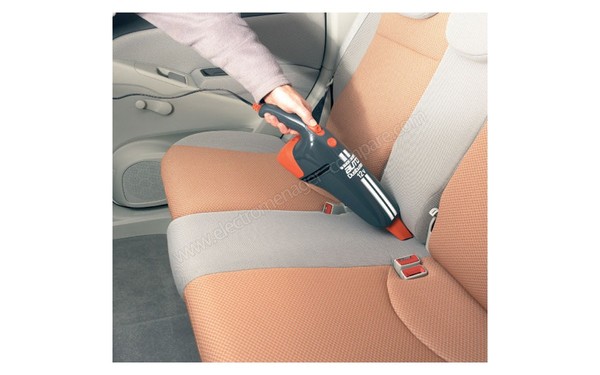 BLACK & DECKER AV1205 Dustbuster Auto 12V - Suceur plat