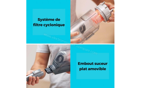 BLACK & DECKER BHFEA520J-QW - Mise en situation