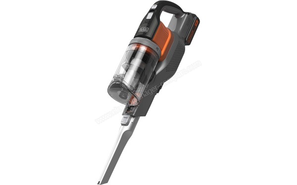 BLACK & DECKER BHFEV182C - Vue 3/4 droite aspirateur &agrave; main