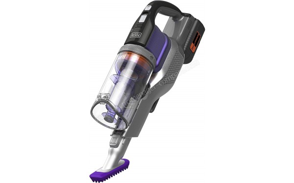 BLACK & DECKER BHFEV362DP - Vue 3/4 droite aspirateur &agrave; main