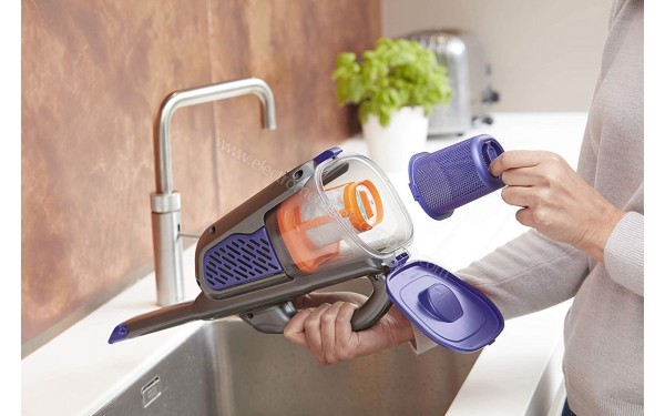 BLACK & DECKER BHHV520BFP - Montage filtre