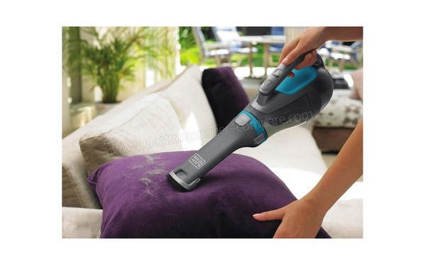 BLACK & DECKER DV1015EL Dustbuster 10.8V - Suceur &agrave; coussin