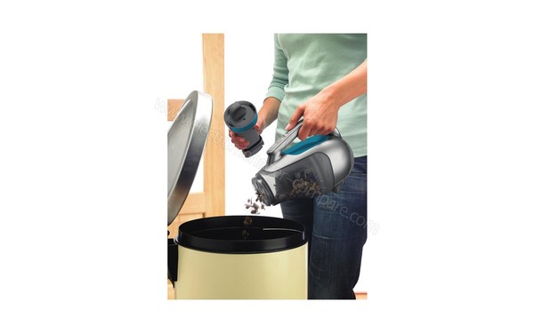 BLACK & DECKER DV1015EL Dustbuster 10.8V - Vidange du collecteur