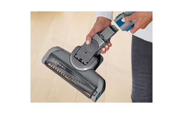 BLACK & DECKER FEJ520JF - Fixation de la brosse pour sols