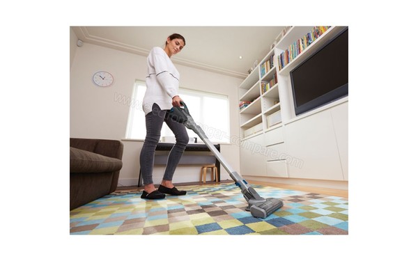BLACK & DECKER FEJ520JF - Utilisation en mode balai sur tapis