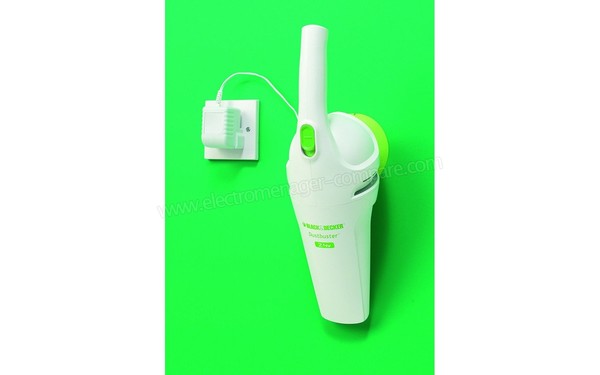 BLACK & DECKER NV2400N Dustbuster 2.4V - En charge (support mural)