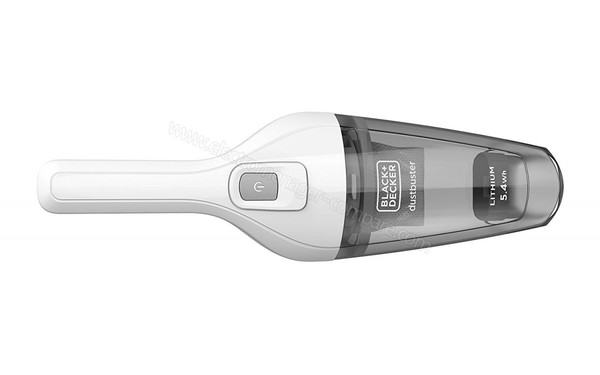 BLACK & DECKER NVB115JL Dustbuster - Vue du dessus
