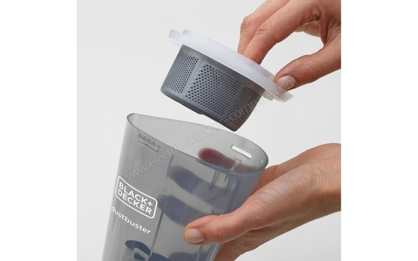 BLACK & DECKER NVB115W Dustbuster - Filtre