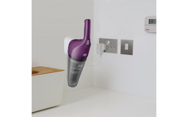 BLACK & DECKER NVB115W Dustbuster - Rechargement par un support mural