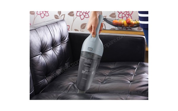 BLACK & DECKER NVB215WAN Dustbuster - En utilisation avec suceur plat