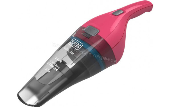 BLACK & DECKER NVC115WP Dustbuster - Vue 3/4 droite