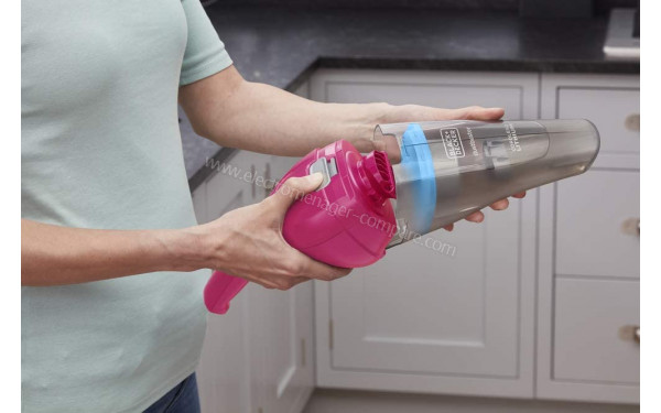 BLACK & DECKER NVC115WP Dustbuster - Vidange du r&eacute;servoir