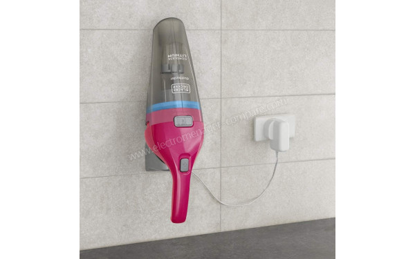 BLACK & DECKER NVC115WP Dustbuster - Recharge murale