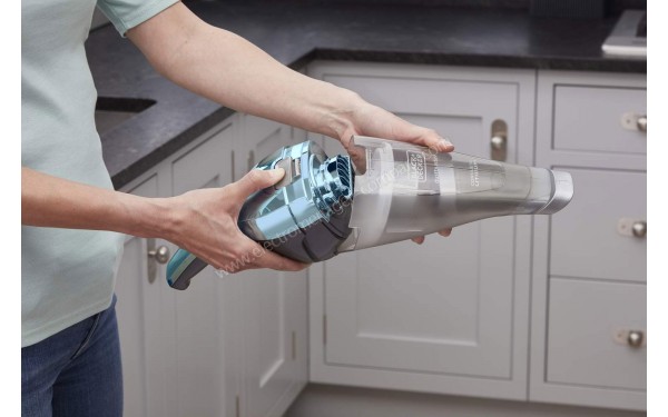 BLACK & DECKER NVC220WBC Dustbuster - S&eacute;paration bac et moteur