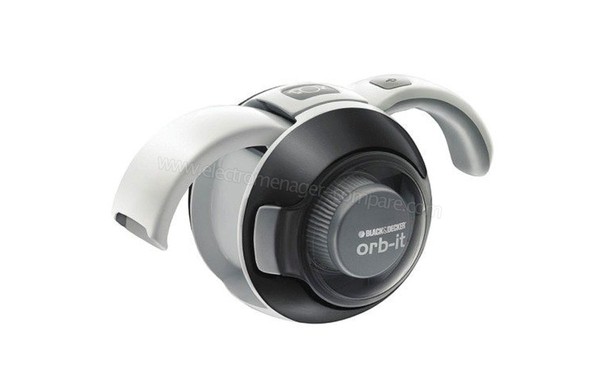 BLACK & DECKER ORB48MBN Orb-it 4.8V Noir M&eacute;tal - Vue 3/4 droite