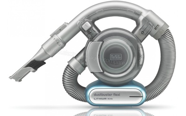 BLACK & DECKER PD1420LP Dustbuster Flexi 14.4V - Vue de profil (cr&eacute;dit : Darty)