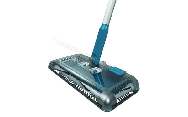 BLACK & DECKER PSA115B - Vue 3/4 droite brosse