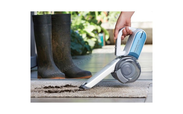 BLACK & DECKER PV1020L Dustbuster Pivot 10.8V - Nez pivotant et brosse souple