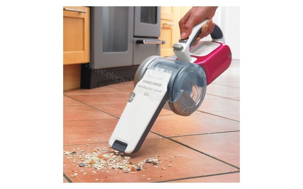 BLACK & DECKER PV1225NPM Dustbuster Pivot 12V - Mise en situation