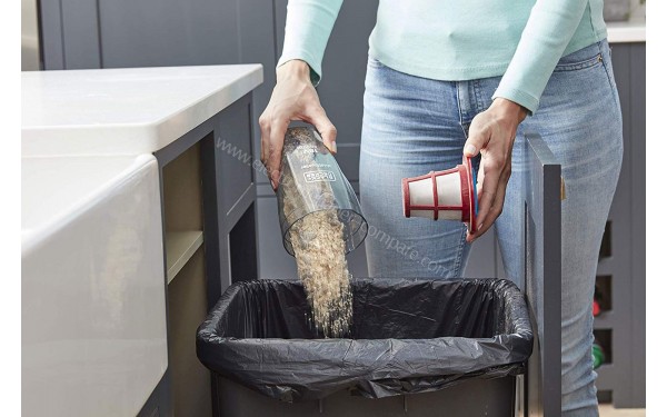 BLACK & DECKER SVB520JW - Vidage bac