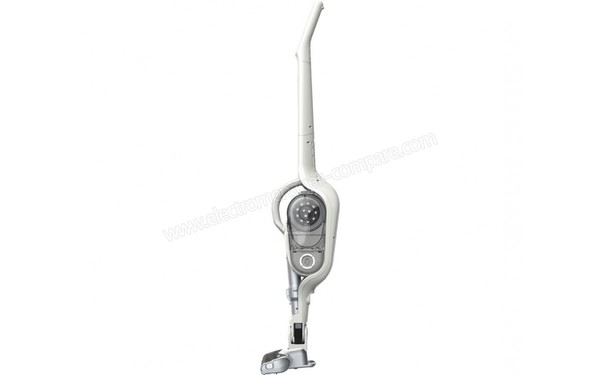 BLACK & DECKER SVFV3250L Balai 32.4V ORA Blanc - Vue de profil (cr&eacute;dit : Boulanger)