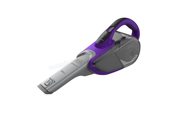 BLACK & DECKER SVJ520BFSP - Vue 3/4 droite (aspirette)