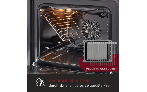 BOMANN EBO7911 Inox - Vue de l'int&eacute;rieur