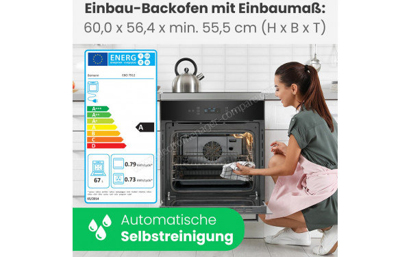 BOMANN EBO7912 Noir - Mise en situation