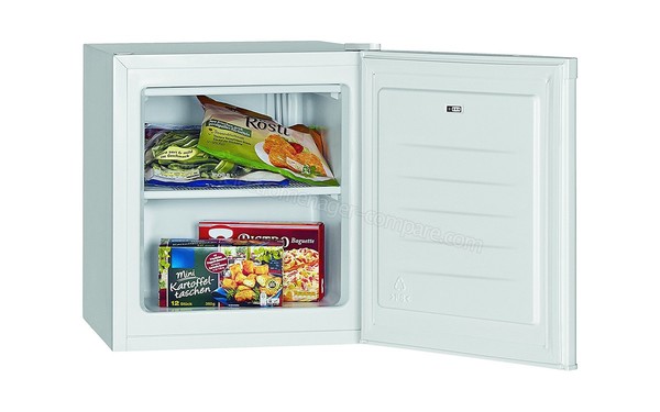 BOMANN GB 388 Blanc - Vue 3/4 gauche porte ouverte
