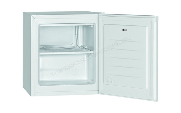 BOMANN GB 388 Blanc - Vue 3/4 gauche porte ouverte vide
