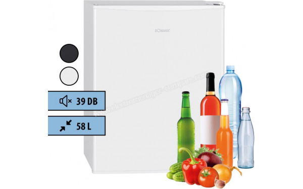 BOMANN KB 7347 Blanc - Dimensions