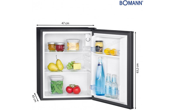 BOMANN KB 7347 Noir - Dimensions