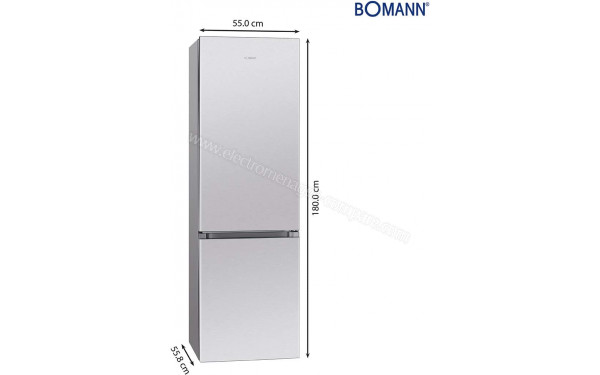 BOMANN KG 184.1 Inox - Dimensions
