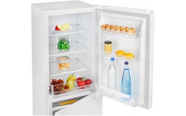 BOMANN KG 7352 Blanc - Vue de l'int&eacute;rieur partie r&eacute;frig&eacute;rateur