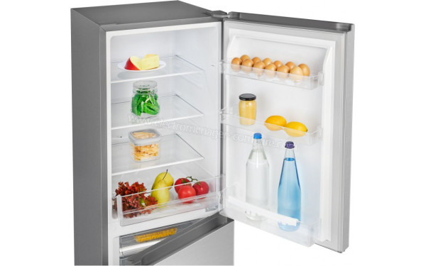 BOMANN KG 7352 Inox - Vue de l'int&eacute;rieur partie r&eacute;frig&eacute;rateur