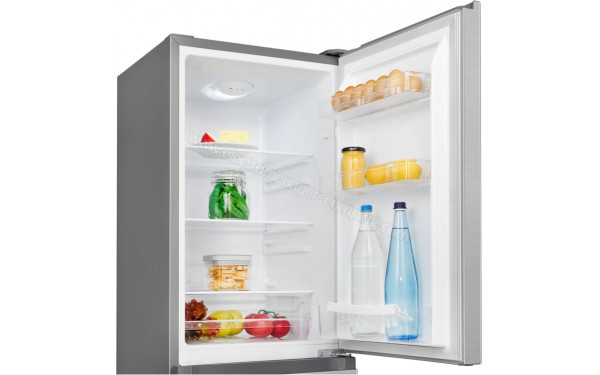 BOMANN KG 7352 Inox - Vue de l'int&eacute;rieur partie r&eacute;frig&eacute;rateur