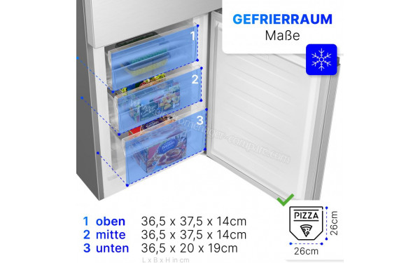 BOMANN KG 7353 Inox - Dimensions