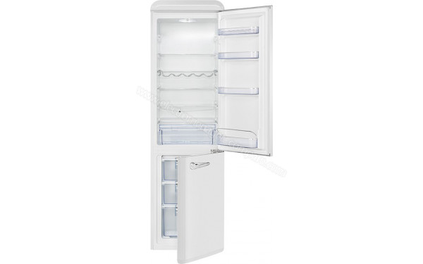 BOMANN KGR 7328.1 Blanc - Vue de l'int&eacute;rieur partie r&eacute;frig&eacute;rateur