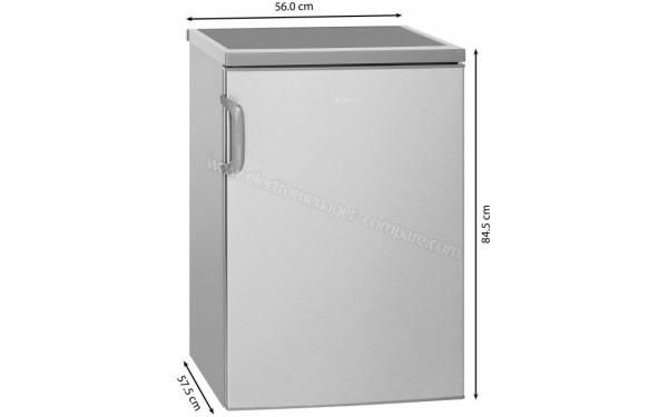BOMANN KS 2194.1 Inox - Dimensions