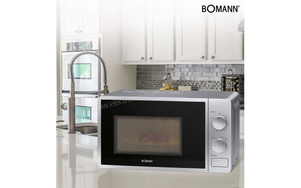 BOMANN MW 6014 CB Argent - Mise en situation