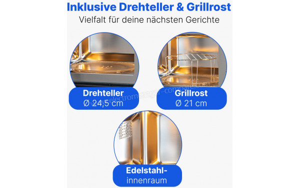 BOMANN MWG 2215 EB Noir - Mise en situation