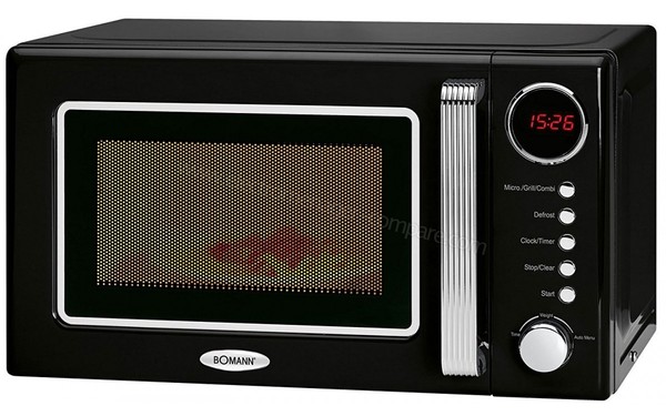 BOMANN MWG 2270 CB Noir - Vue 3/4 droite