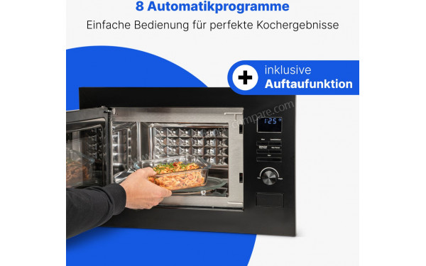 BOMANN MWG 3001 H EB Noir - Vue de l'int&eacute;rieur