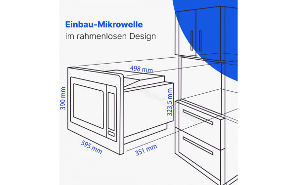 BOMANN MWG 3001 H EB Noir - Dimensions