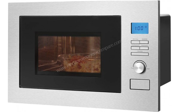 BOMANN MWG 3001 H EB Inox - Vue 3/4 droite