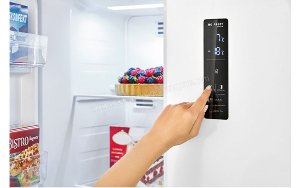 BOMANN SBS 7344 Blanc - Panneau de commandes