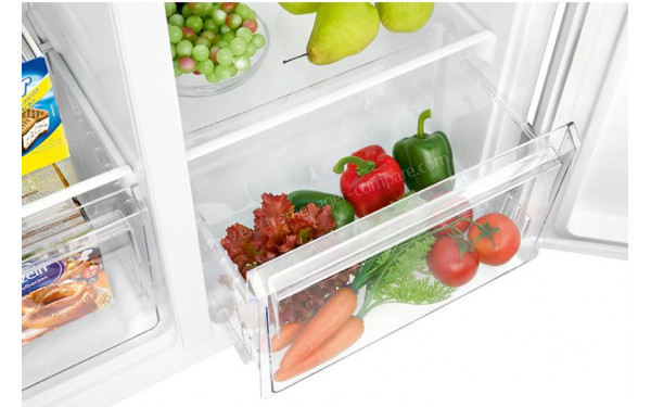 BOMANN SBS 7344 Inox - Bac fra&icirc;cheur