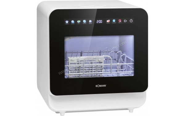 BOMANN TSG5702-Blanc - Vue 3/4 gauche