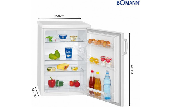 BOMANN VS 2195.1 Blanc - Dimensions