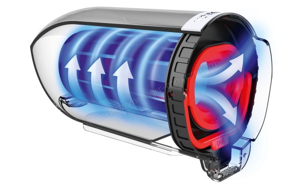 BOSCH BBH32101 - Vue du bac &agrave; poussi&egrave;re